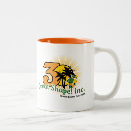 Große Form! Jahrestags-Tasse Inc. 30. Zweifarbige Tasse
