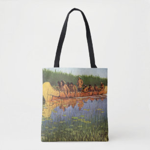 Große Forscher von Remington, Vintage Pioniere Tasche