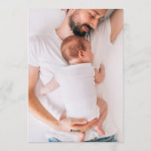 GROSSE FOTOS | Weiße Schrift Frohe Weihnachten (Rückseite)