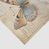 Große französische Hütte Core Ephemera Decoupage Seidenpapier (Ausschnitt)