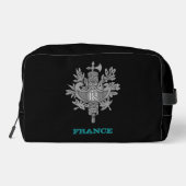 Große französische Tasche, französisches Wappen /F Waschbeutel (Rückseite)