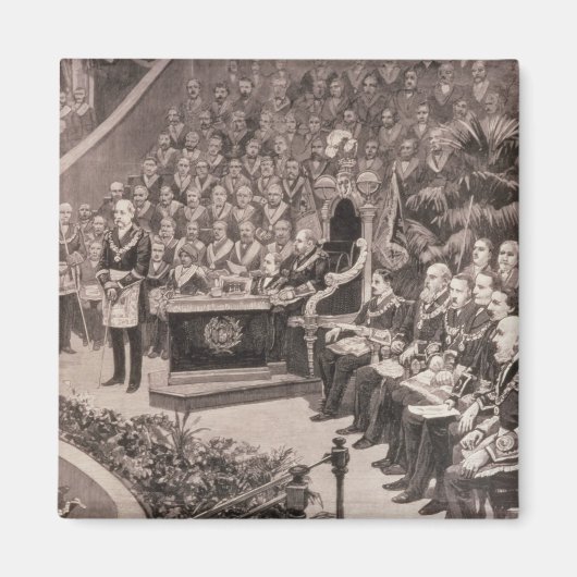 Große Freimaurerische Ansammlung im Royal Albert Magnet (Vorne)