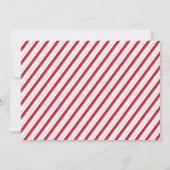 Große Freude Fichte Grün Weihnachtskarte Einladung (Rückseite)