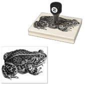 Große Froschgummi-Briefmarke Gummistempel (Stempel)