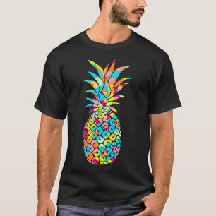Große Fruchtananas Vergnügen Tropisches Obst Su T-Shirt
