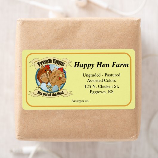 Große Funny Chips Label (Insitu)