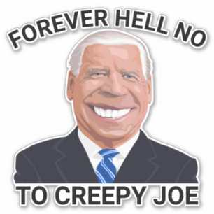 GROSSE FUNNY CREEPY JOE BIDEN DECALS AUFKLEBER