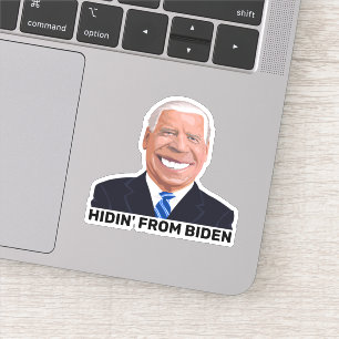 GROSSE FUNNY HIDIN' VON JOE BIDEN DECALS AUFKLEBER