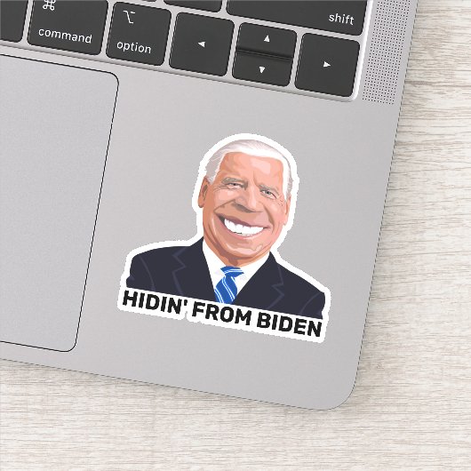 GROSSE FUNNY HIDIN' VON JOE BIDEN DECALS AUFKLEBER (Detail)