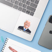 GROSSE FUNNY HIDIN' VON JOE BIDEN DECALS AUFKLEBER (Laptop mit iPhone)