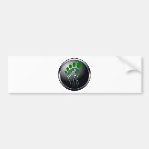 Große Fuß-Geschenke Autoaufkleber