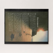 Große Fußspuren Puzzle (Horizontal)