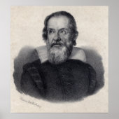 Große Galileo Galilei Kunstdrucke Poster (Vorne)