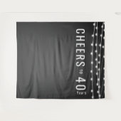 GRÖSSE GEBURTSTAGS, Foto-Requisite, kundenspezifis Wandteppich (Vorderseite (Horizontal))