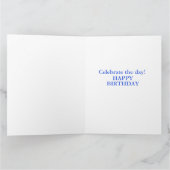 Große Geburtstagskarte farbige Balloons Karte (Innenseite)