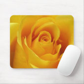 Große gelbe Rose Mousepad (Mit Mouse)