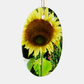 Große gelbe Sonnenblume Keramikornament (Rechts)