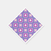 Große Geometrie Serviette (Ecke)