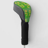 Große geometrische Otterbox Golf Headcover (angewinkelt)