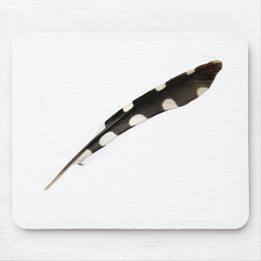 Große Gepunktete Holzspecht-Mouse Mousepad (Vorne)