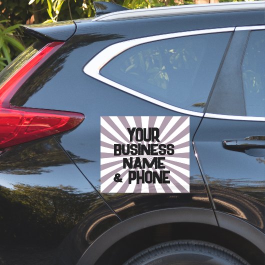 GROSSE GESCHÄFTSKRAFTFAHRZEUGE DEKALISCHE KLEINE AUFKLEBER (Auto Seite)