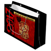 Große Geschenk-Tasche 2 der Geschenktüte (Vorderseite Schrägansicht)