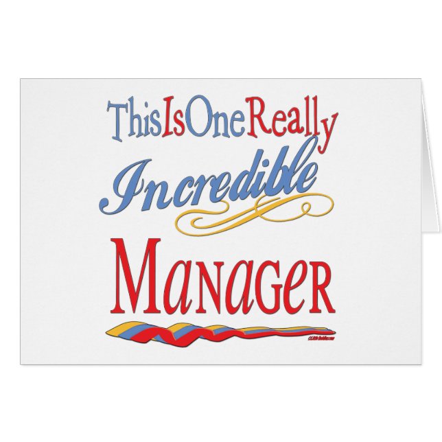 Große Geschenke für Chef (Vorderseite (Horizontal))