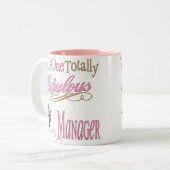 Große Geschenke für Chef Zweifarbige Tasse (Vorderseite Links)