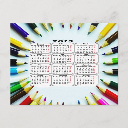 Große Geschenke Postkarte (Vorderseite)