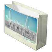 Große Geschenktasche der personalisierten Geschenktüte (Vorderseite Schrägansicht)