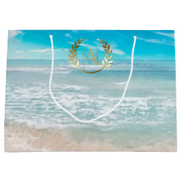 Große Geschenktasche | Moderner geometrischer Stra Große Geschenktüte