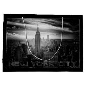 Große Geschenktasche NEW YORK CITY Geschenktüte (Rückseite)