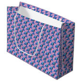Große Geschenktasche Stitch Geschenktüte (Vorderseite Schrägansicht)
