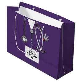 Große Geschenktasche zur Krankenpfleger-Abschlussf Geschenktüte