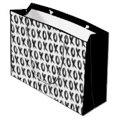 ✘ ✘ GROßE GESCHENKTÜTE (Rückseite Schrägansicht)