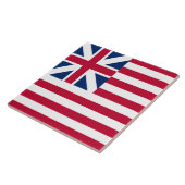 Große Gewerkschaft, 1. US-Flagge für Kolonien Fliese (Seite)