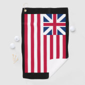 Große Gewerkschaft, 1. US-Flagge für Kolonien Golfhandtuch (Insitu)