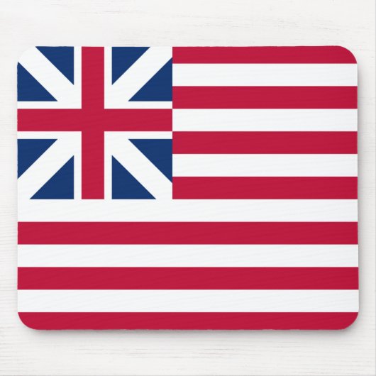 Große Gewerkschaft, 1. US-Flagge für Kolonien Mousepad (Vorne)