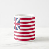 Große Gewerkschaft - erste US-Flagge Kaffeetasse (Mittel)