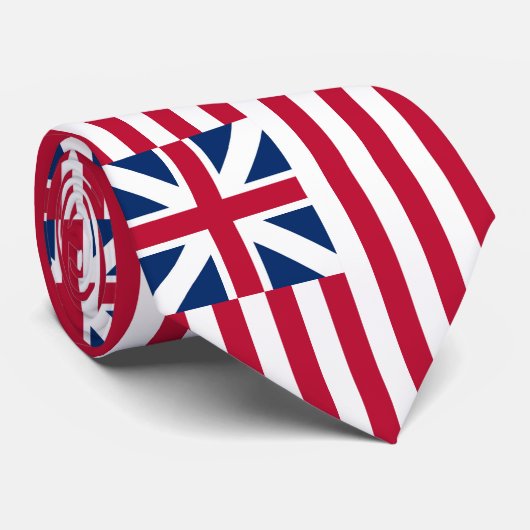 Große Gewerkschaft Flag der USA Krawatte (Gerollt)