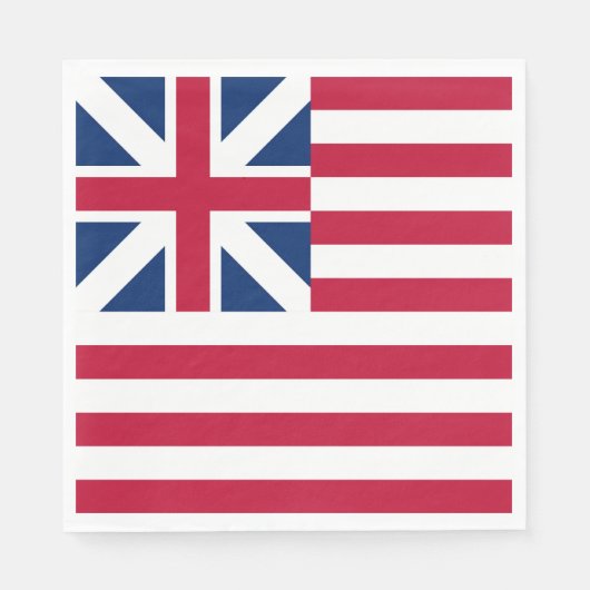 Große Gewerkschaft Flag der USA Serviette (Vorderseite)