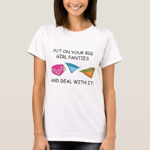 Große Girl-Panys T-Shirt
