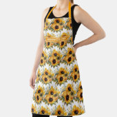 Große Girl Sonnenblumen Blumen Schürze (InSitu)