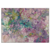 Große Glasschneidplatte Schneidebrett (Vorderseite)