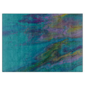 Große Glasschneidplatte Schneidebrett (Vorderseite)