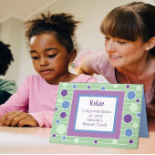 Große Glückwunsch der Berichtskarte! Karte