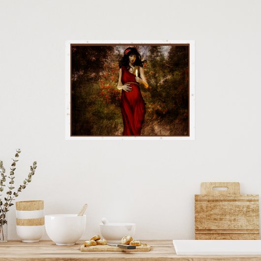 Große Goddesses: Brigid Poster (Küche)