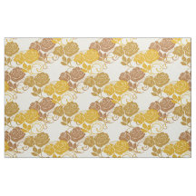 Große goldene viktorianische Blumenrosen Textur