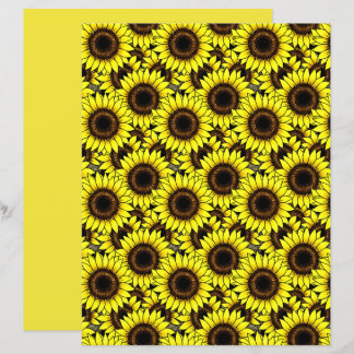 Große goldgelbe Sonnenblumen