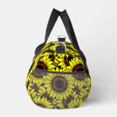 Große goldgelbe Sonnenblumen Duffle Bag (Rechts)